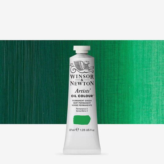 Winsor & Newton - Artists Oil Colour 37Ml Permanent Green Uv 3