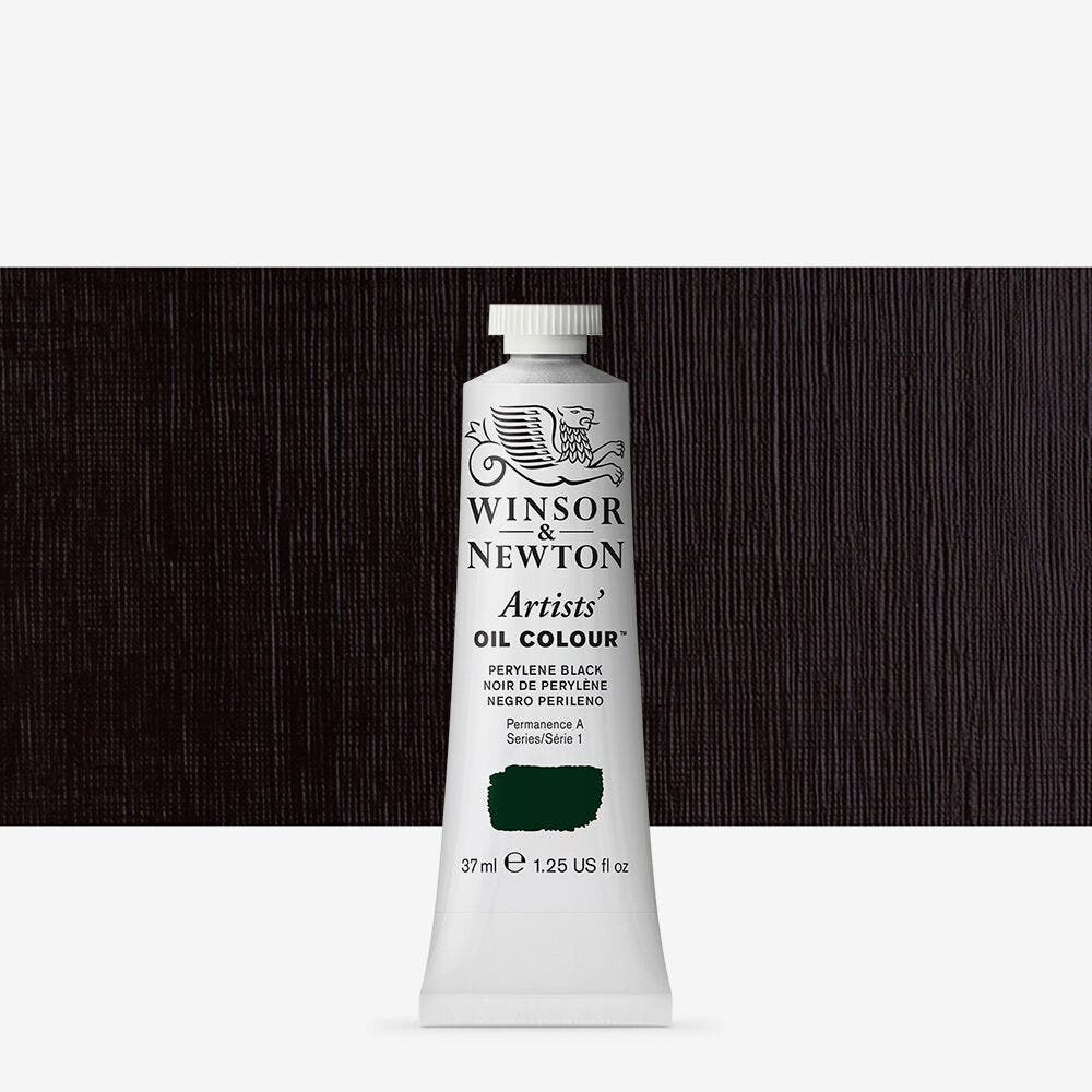Winsor & Newton - Artists Oil Colour 37Ml Perylene Black Uv 3