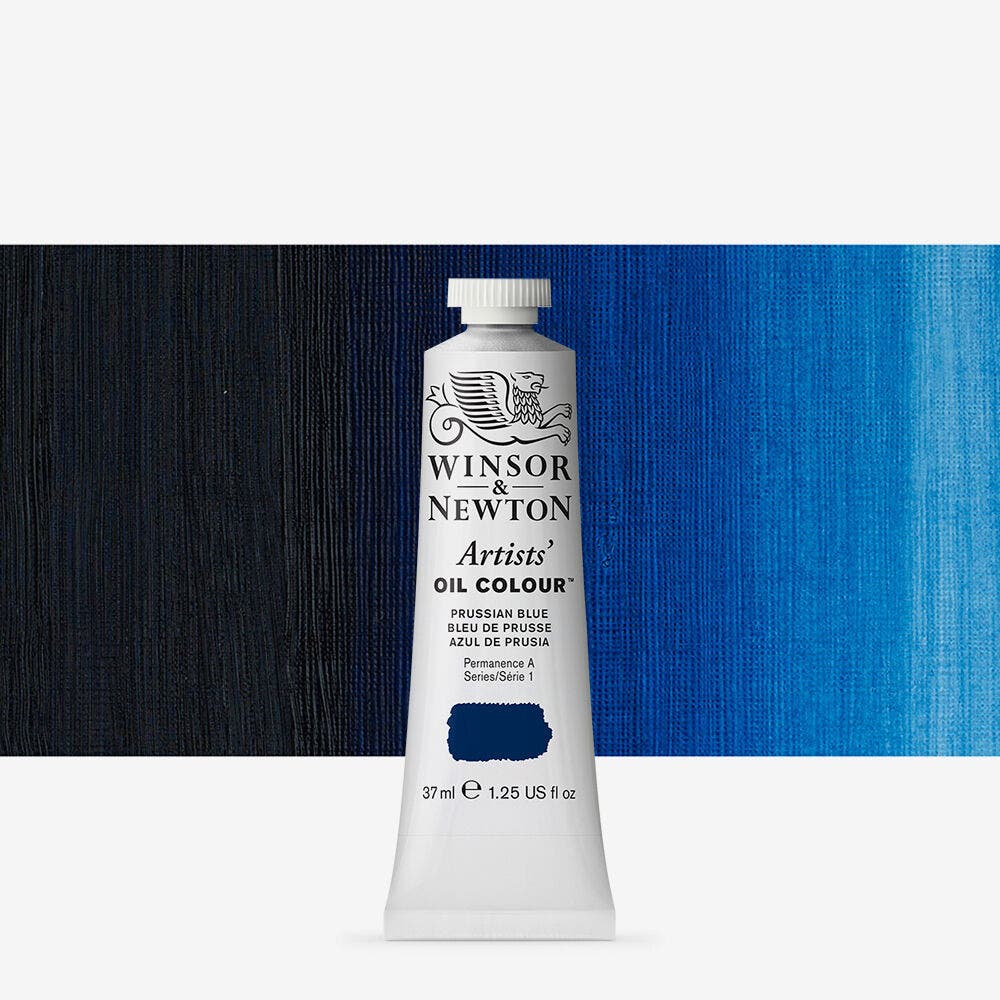 Winsor & Newton - Artists Oil Colour 37Ml Prussian Blue Uv 3