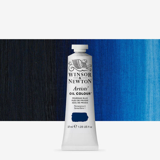 Winsor & Newton - Artists Oil Colour 37Ml Prussian Blue Uv 3