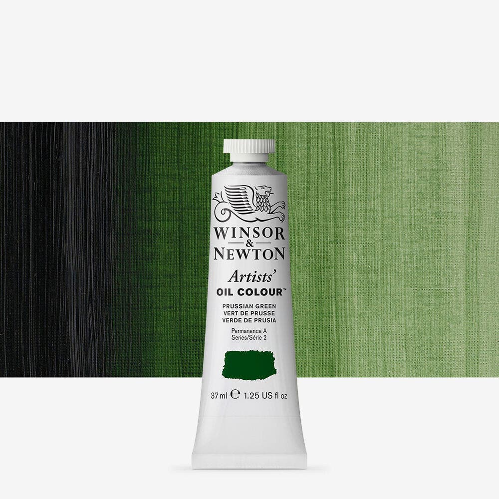 Winsor & Newton - Artists Oil Colour 37Ml Prussian Green Uv 3