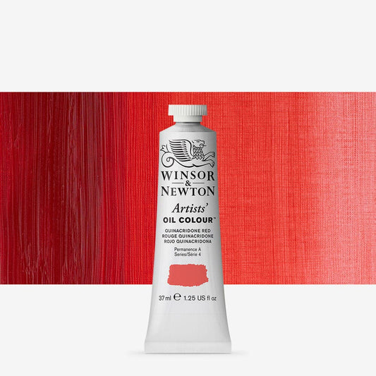 Winsor & Newton - Artists Oil Colour 37Ml Quinac Red Uv 3