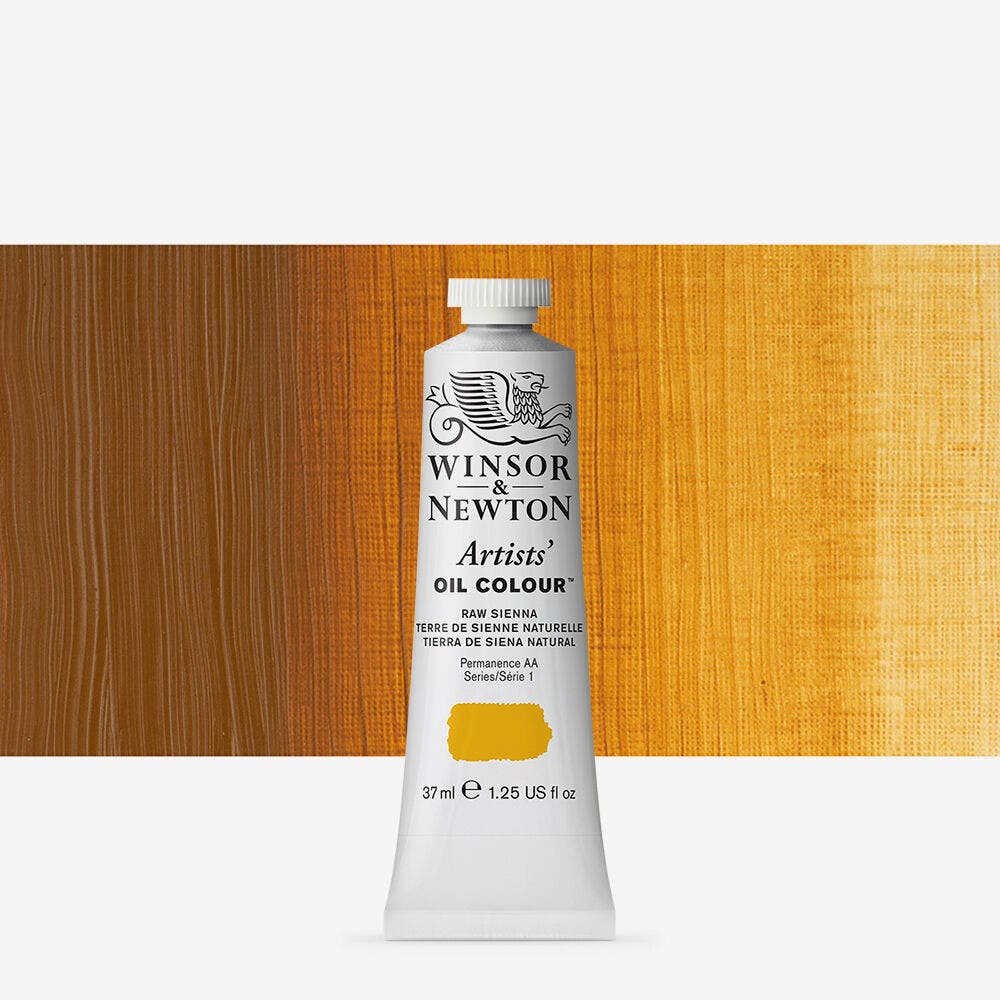 Winsor & Newton - Artists Oil Colour 37Ml Raw Sienna Uv 3