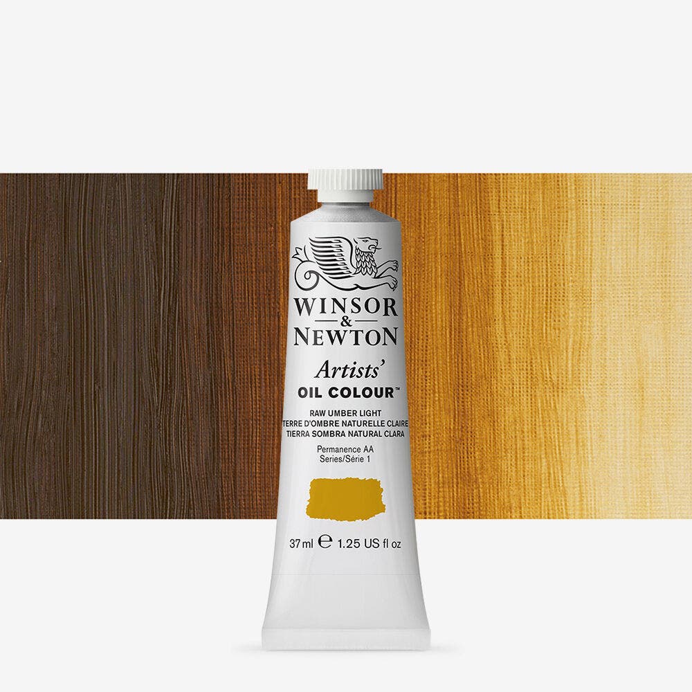 Winsor & Newton - Artists Oil Colour 37Ml Raw Umber Lt Uv 3