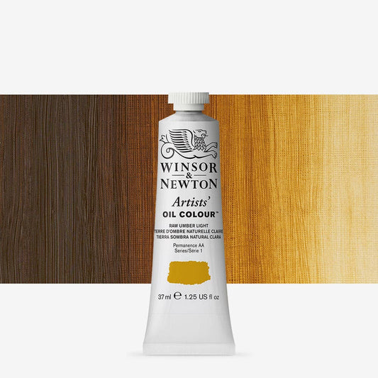 Winsor & Newton - Artists Oil Colour 37Ml Raw Umber Lt Uv 3