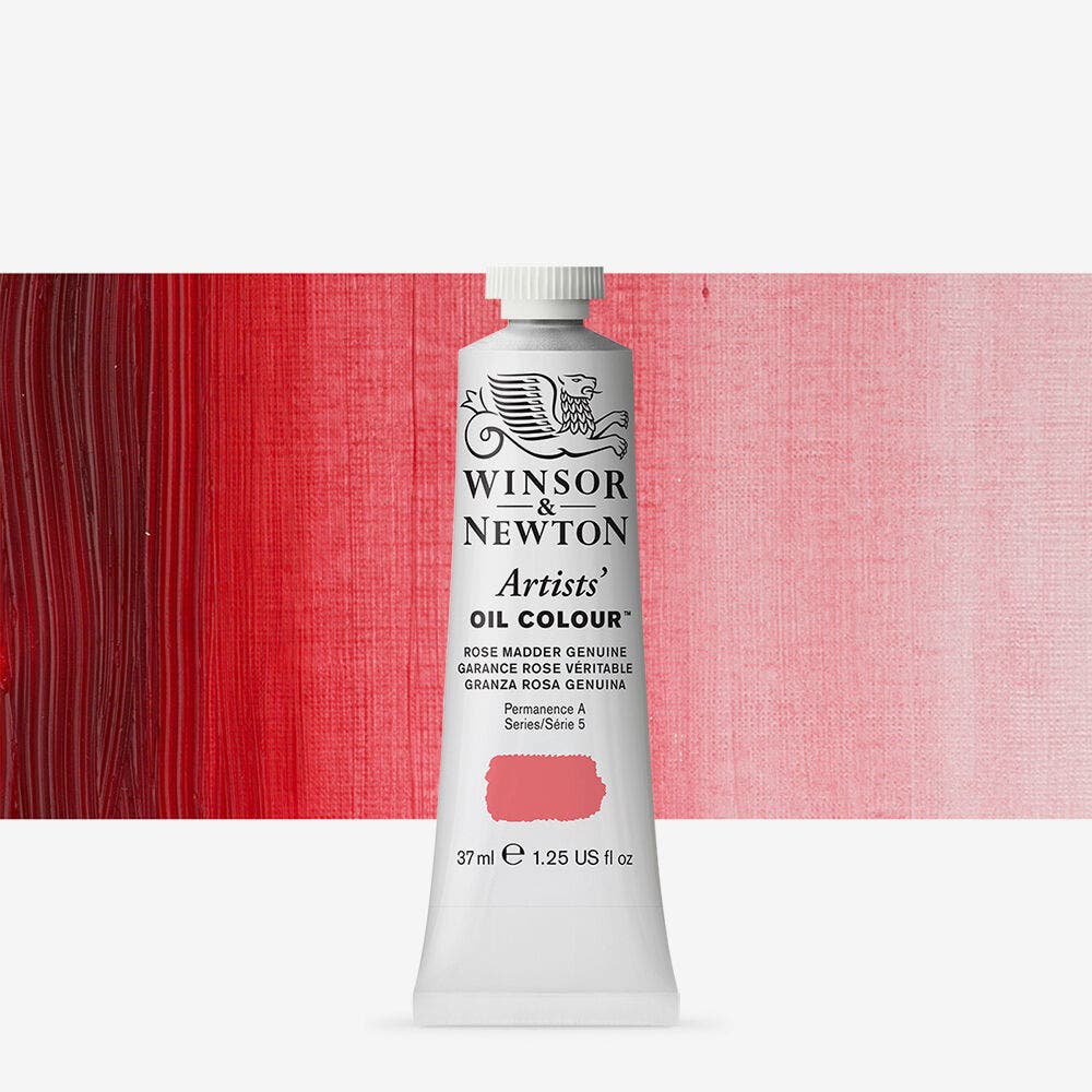 Winsor & Newton - Artists Oil Colour 37Ml Rose Mad Gen Uv 3