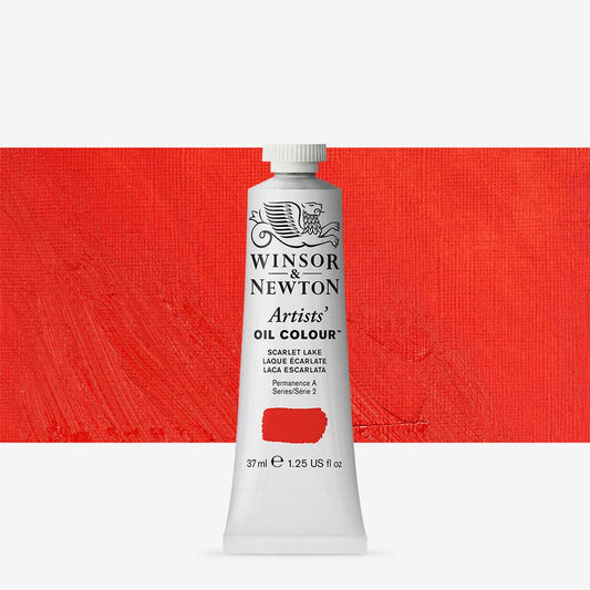 Winsor & Newton - Artists Oil Colour 37Ml Scarlet Lake Uv 3