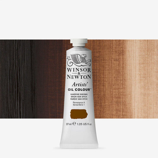 Winsor & Newton - Artists Oil Colour 37Ml Vandyke Bro Uv 3