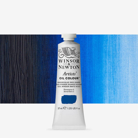 Winsor & Newton - Artists Oil Colour 37Ml Win Blue R Phth Uv 3