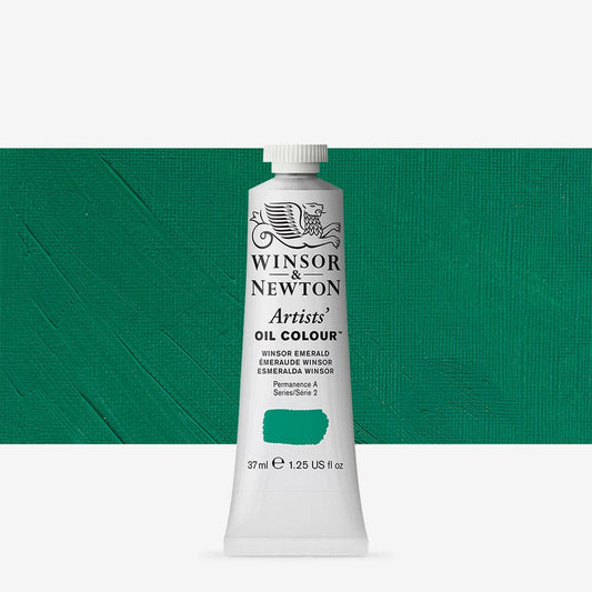 Winsor & Newton - Artists Oil Colour 37Ml Winsor Emerald Uv 3