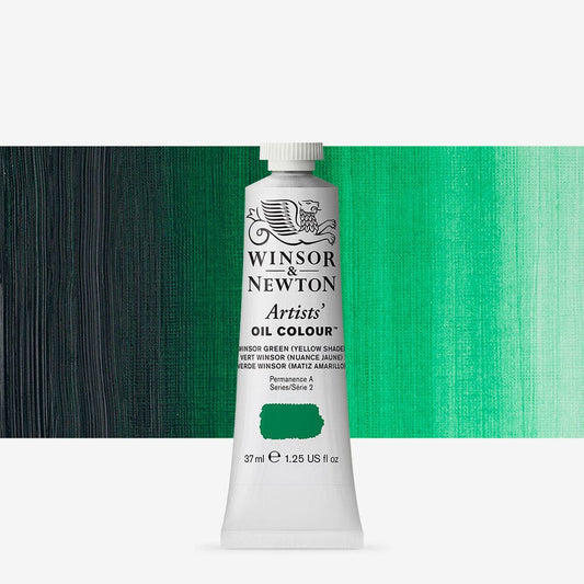 Winsor & Newton - Artists Oil Colour 37Ml Winsor Green Yl Uv 3