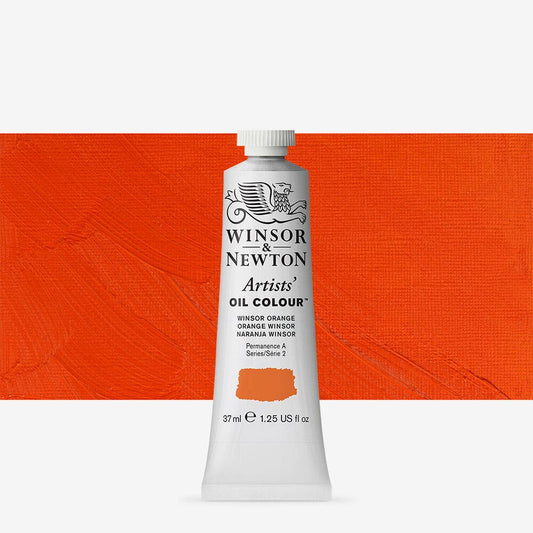 Winsor & Newton - Artists Oil Colour 37Ml Wins Orange Pyr Uv 3