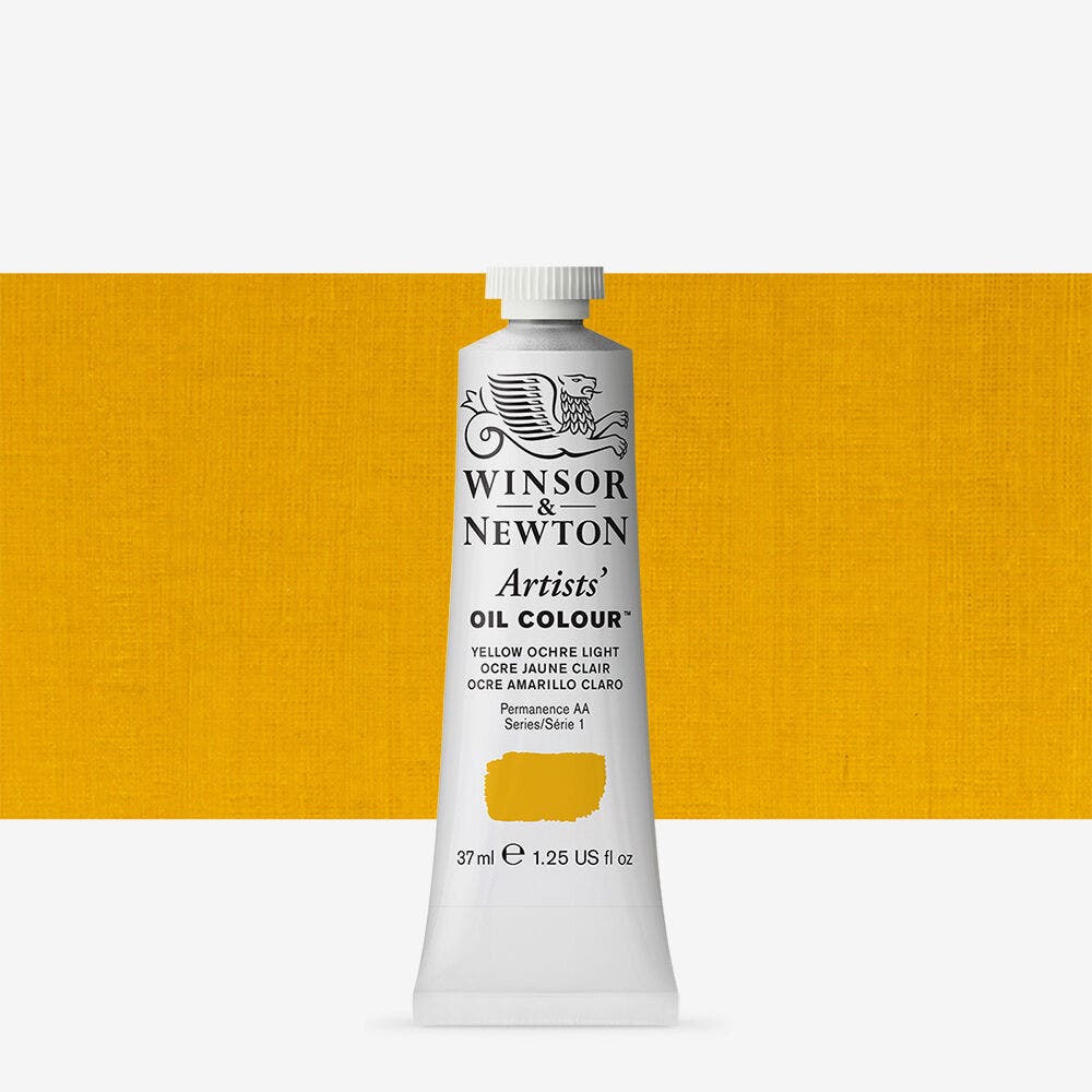 Winsor & Newton - Artists Oil Colour 37Ml Yellow Ochre Lt Uv 3