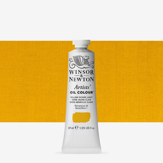 Winsor & Newton - Artists Oil Colour 37Ml Yellow Ochre Lt Uv 3