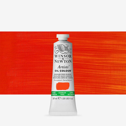 Winsor & Newton - Artists' Oil Colour 37Ml Tbe Cadmium Free Scharlaken Uv 3