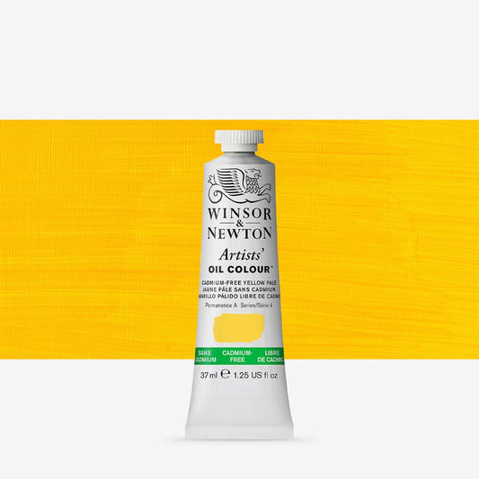 Winsor & Newton - Artists' Oil Colour 37Ml Tbe Cadmium Free Bleekgeel Uv 3
