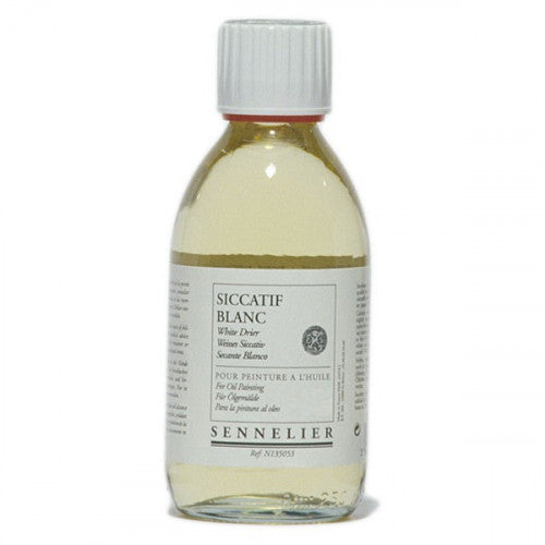 Sennelier - Additif Siccatif Blanc Flacon 75Ml