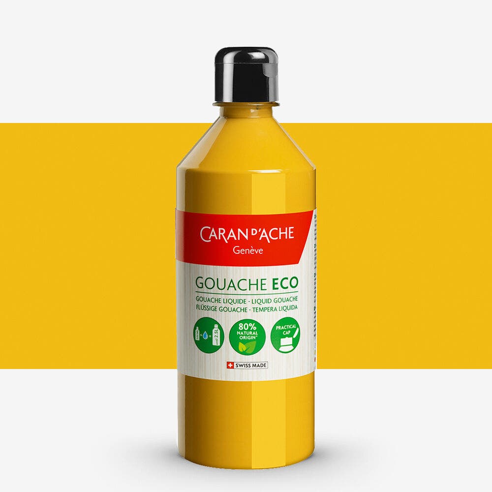 Caran D'Ache - Gouache Eco Liquid 500Ml Ochre Uv 1
