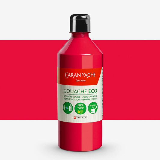 Caran D'Ache - Gouache Eco Liquid 500Ml Carmine Uv 1