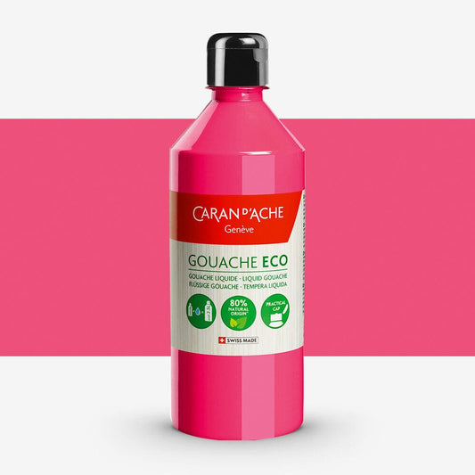 Caran D'Ache - Gouache Eco Liquid 500Ml Purple Fluo Uv 1