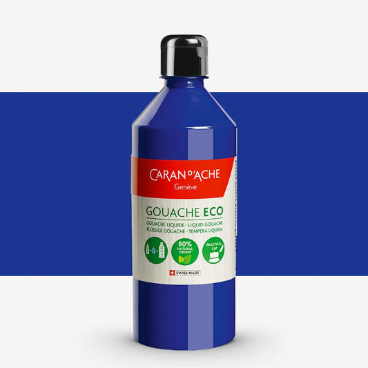 Caran D'Ache - Gouache Eco Liquid 500Ml Ultramarine Uv 1