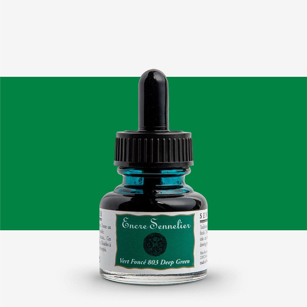 Sennelier - Encre 30Ml Deep Green