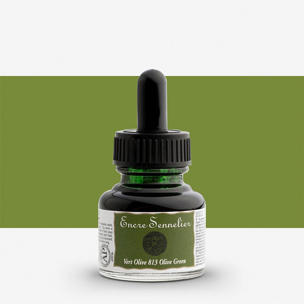 Sennelier - Encre 30Ml Olive Green