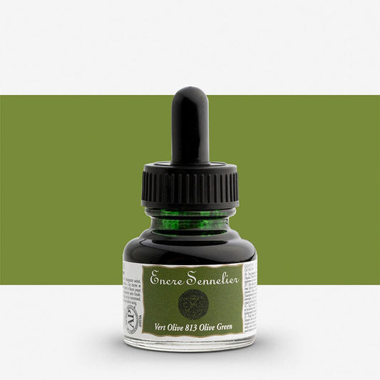 Sennelier - Encre 30Ml Olive Green