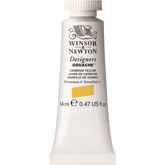 Winsor & Newton - Designers Gouache 14Ml Cad Yellow Ny Row Uv 3
