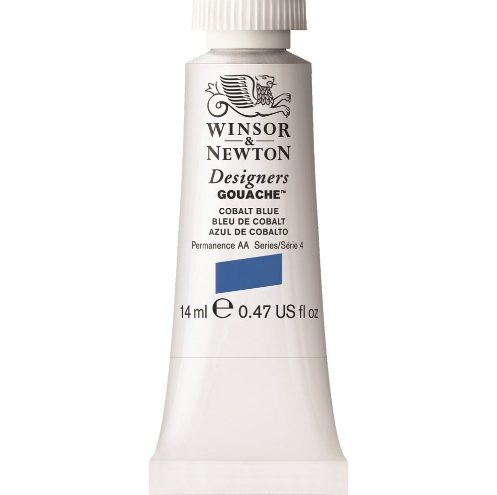 Winsor & Newton - Designers Gouache 14Ml Cobalt Blue Row Uv 3