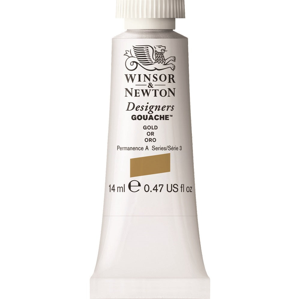 Winsor & Newton - Designers Gouache 14Ml Gold Uv 3