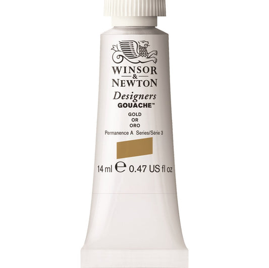 Winsor & Newton - Designers Gouache 14Ml Gold Uv 3