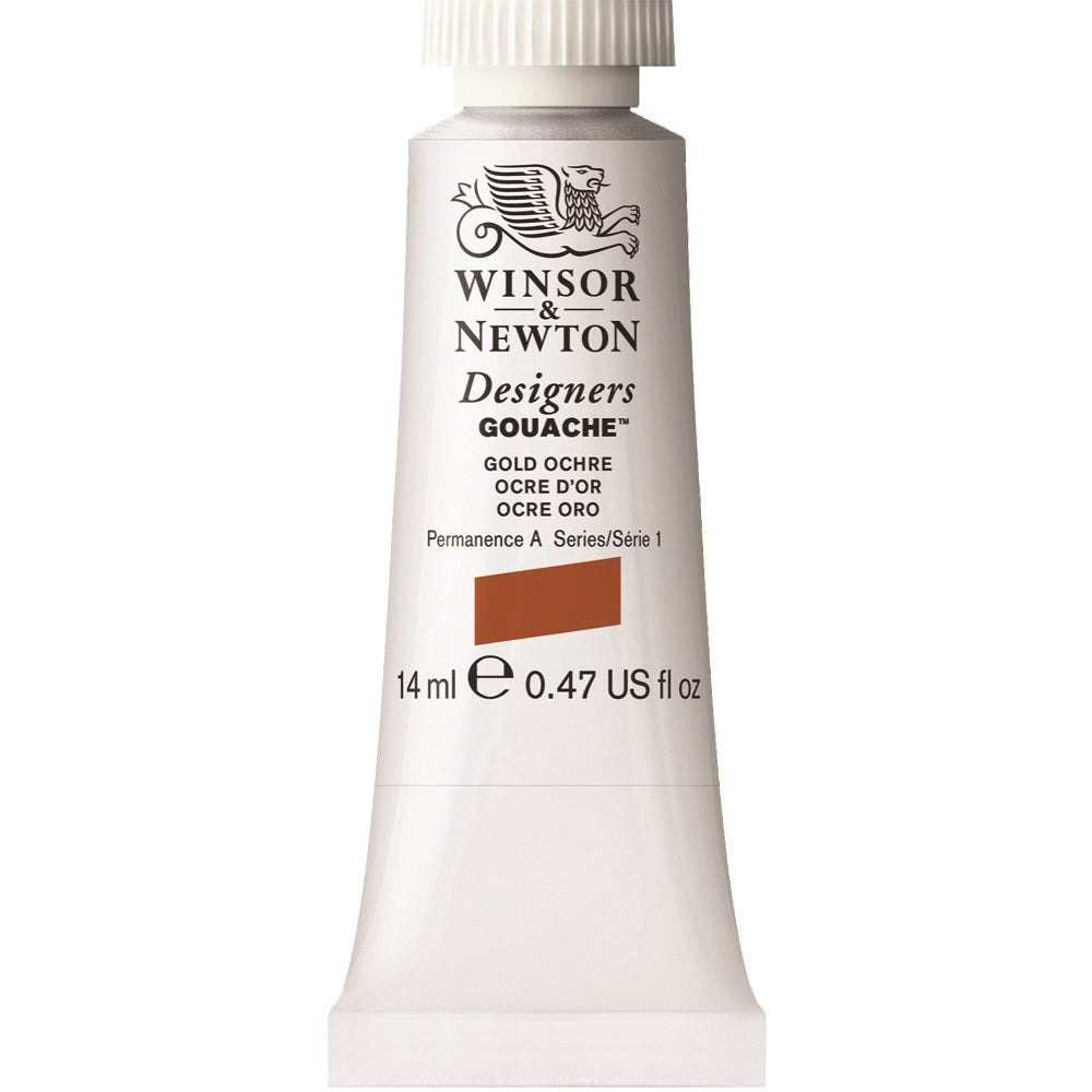 Winsor & Newton - Designers Gouache 14Ml Gold Ochre Uv 3