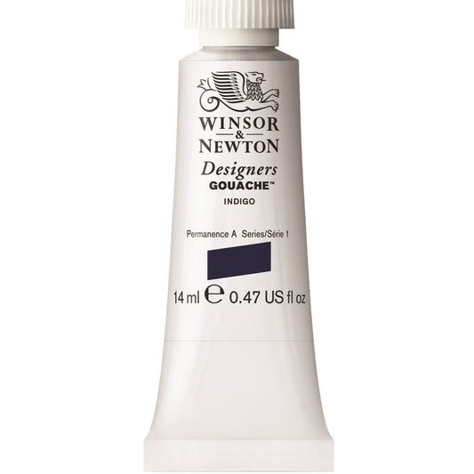 Winsor & Newton - Designers Gouache 14Ml Indigo Uv 3