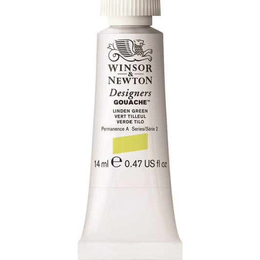 Winsor & Newton - Designers Gouache 14Ml Linden Green Uv 3