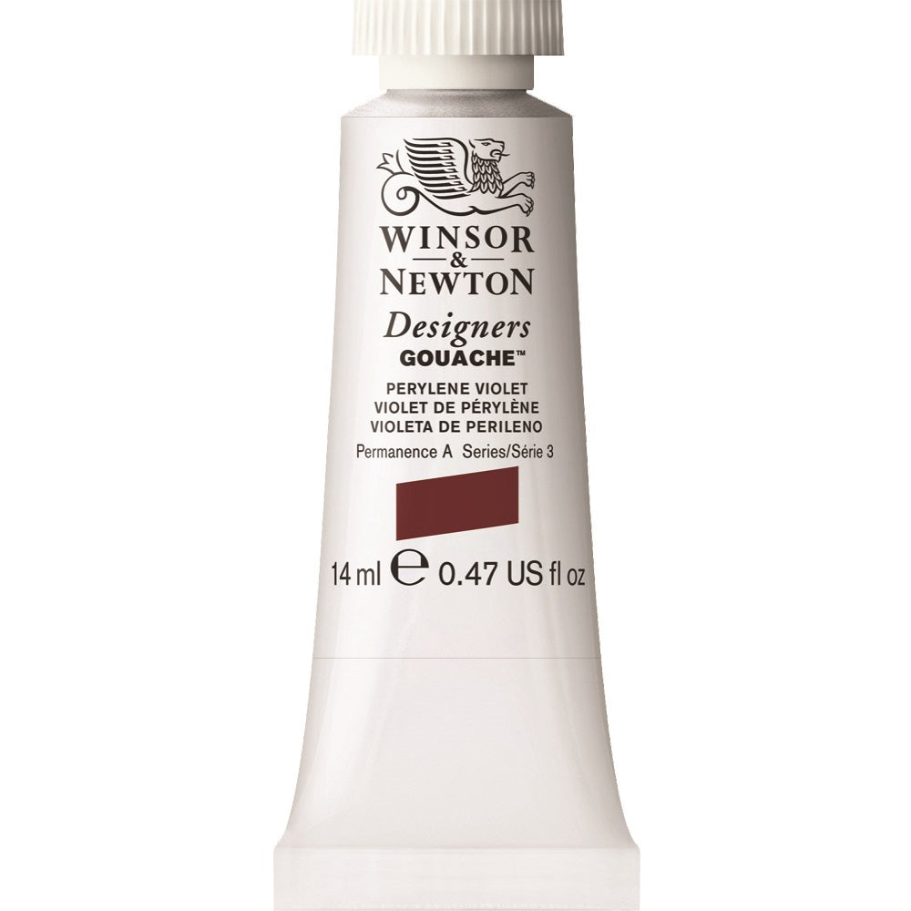 Winsor & Newton - Designers Gouache 14Ml Pery,Violet Uv 3