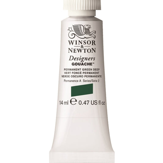 Winsor & Newton - Designers Gouache 14Ml Perm Grn Deep Uv 3