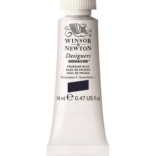 Winsor & Newton - Designers Gouache 14Ml Prussian Blue Uv 3