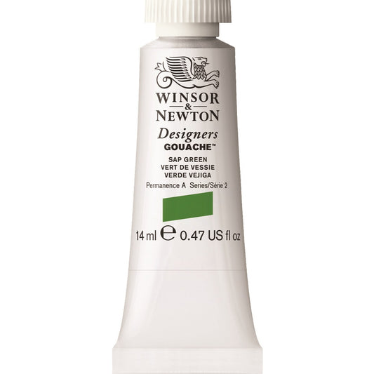 Winsor & Newton - Designers Gouache 14Ml Sap Green Uv 3