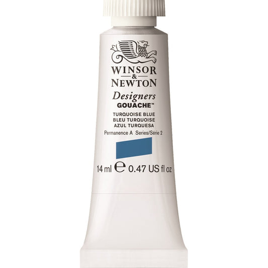 Winsor & Newton - Designers Gouache 14Ml Turqu'Se Blue Uv 3