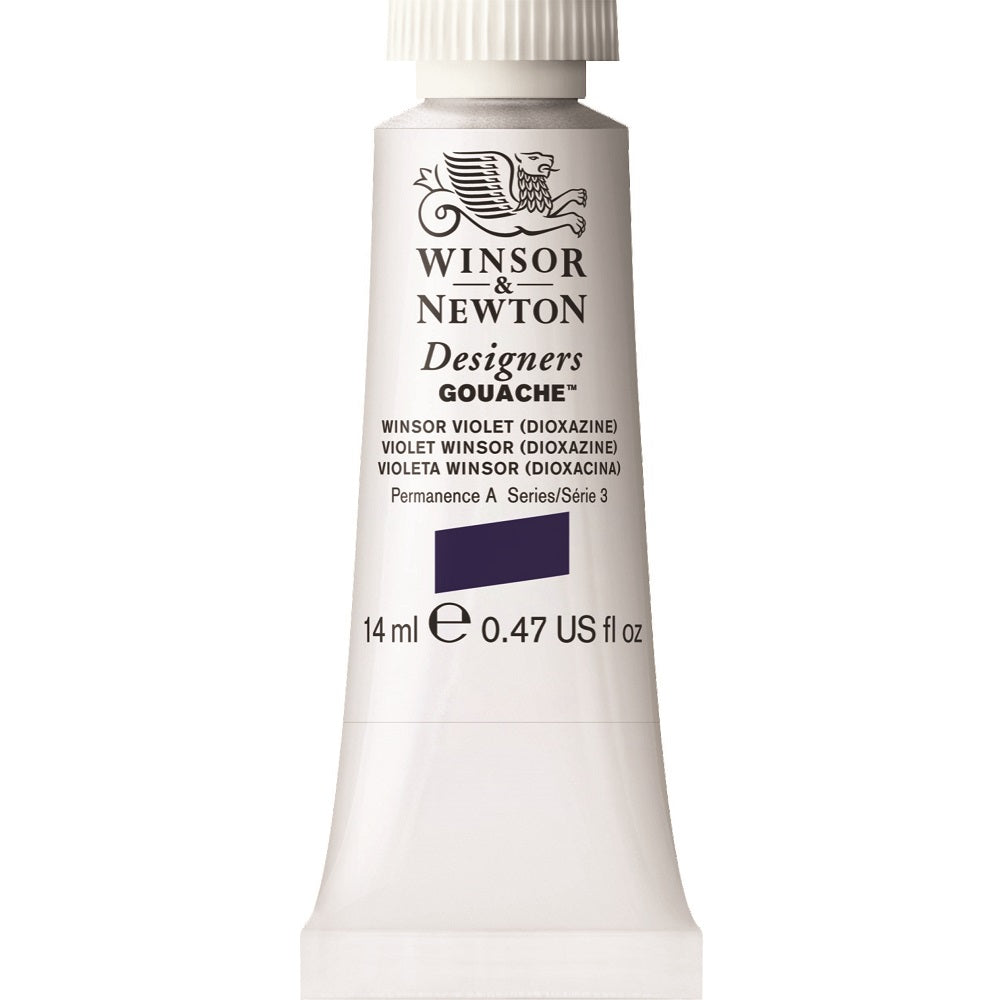Winsor & Newton - Designers Gouache 14Ml Win Viol(Dio) Uv 3