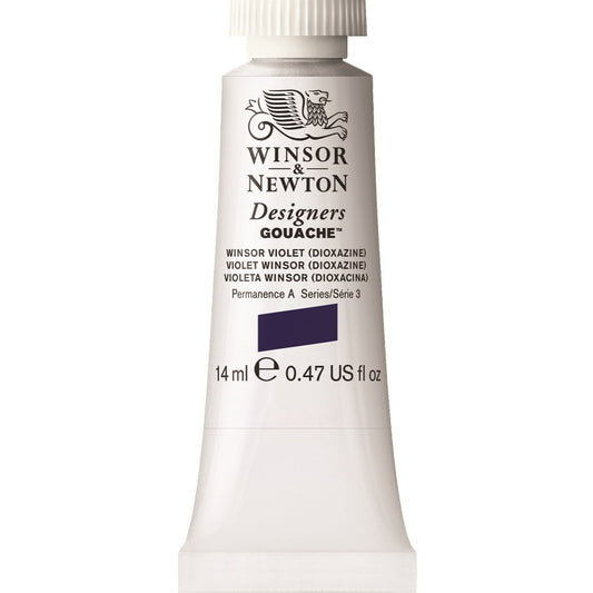 Winsor & Newton - Designers Gouache 14Ml Win Viol(Dio) Uv 3