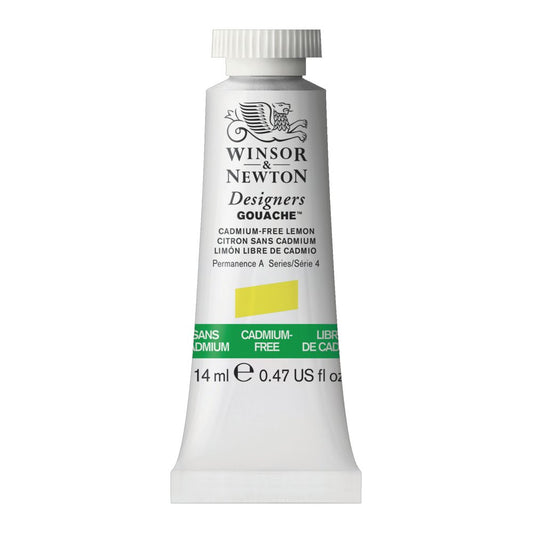 Winsor & Newton - Designers Gouache 14Ml Cadmium-Free Lemon Uv 3