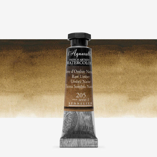 Sennelier - Aquarelle Extra Fine Tube 10Ml Terre D'Ombre Naturelle S1