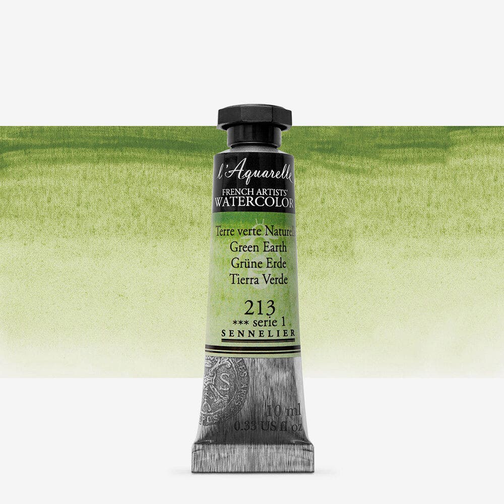 Sennelier - Aquarelle Extra Fine Tube 10Ml Terre Verte Naturelle S1