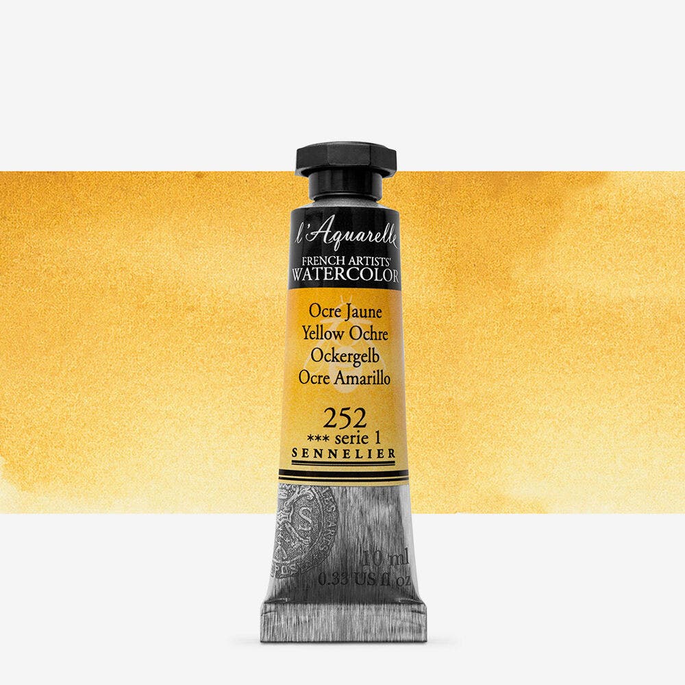 Sennelier - Aquarelle Extra Fine Tube 10Ml Ocre Jaune S1