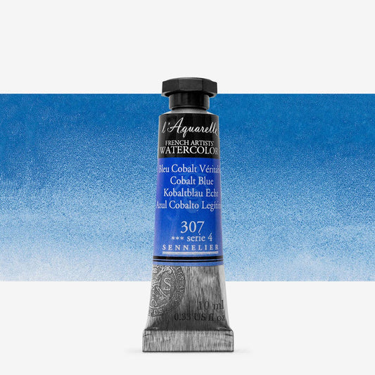 Sennelier - Aquarelle Extra Fine Tube 10Ml Bleu Cobalt V√©Ritable S4