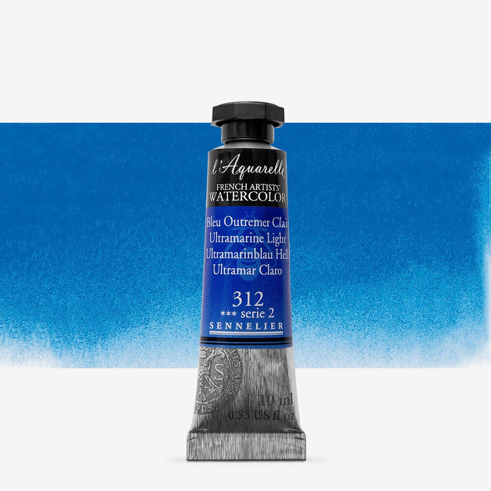 Sennelier - Aquarelle Extra Fine Tube 10Ml Bleu Outremer Clair S2