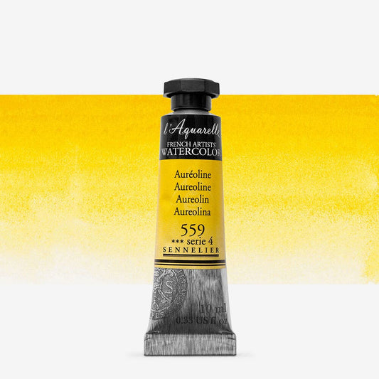 Sennelier - Aquarelle Extra Fine Tube 10Ml Aur√©Oline S4