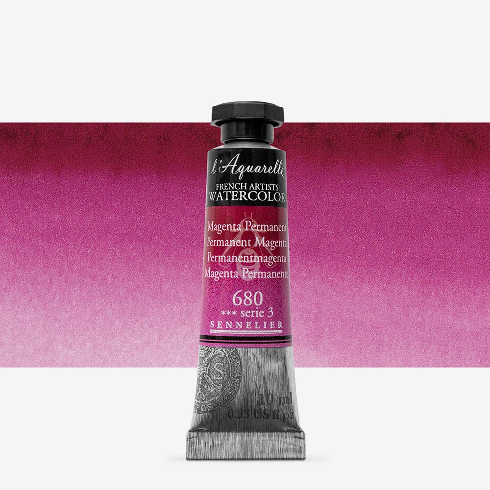 Sennelier - Aquarelle Extra Fine Tube 10Ml Magenta Permanent S3
